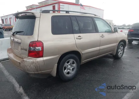 2004 Toyota Highlander from USA, damaged, VIN JTEDD21A640096923